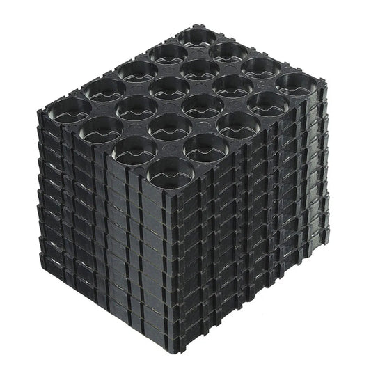 10PCS 4X5 Cell Holder 18650 Lithium Battery Case Holder Batteries Pack Plastic Holder Bracket for 18650 Battery Pack Storage